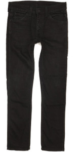 Levi's 510 Men Black Skinny Slim Stretch Jeans W30 L30 (100222)