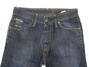 G-Star Locker Mens Blue Straight Jeans W30 L32 image 1