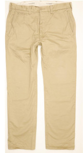 Lee Men Beige Straight Regular Chino Jeans W33 L32 (100565)