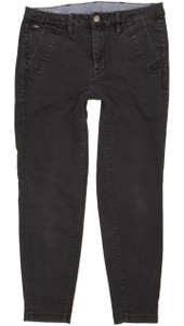 G-Star Bronson Women Black Skinny Slim Chino Stretch Jeans W27 L26 (100598)