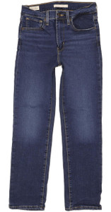 Levi's 724 Women Blue Straight Slim Stretch Jeans W27 L27 (100741)