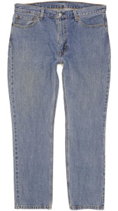 Levi's 511 Men Blue Straight Slim Jeans W38 L32 (101311)