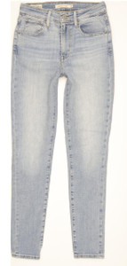 Levi's 721 Women Blue Skinny Slim Stretch Jeans W26 L28 (101148)