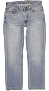 Levi's 514 Men Blue Straight Slim Jeans W32 L31 (101413)