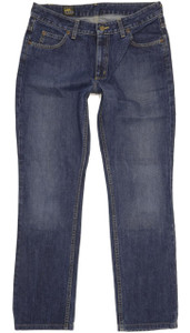 Lee Men Blue Straight Regular Jeans W32 L31 (101357)