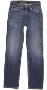 Levi's 751 Men Blue Straight Regular Stretch Jeans W30 L31 (101367)