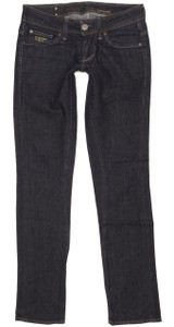 G-Star Women Blue Straight Slim Stretch Jeans W26 L31 (101738)