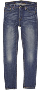 Levi's 510 Men Blue Skinny Slim Stretch Jeans W30 L31 (101739)