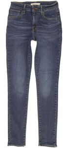 Levi's 721 Women Blue Skinny Slim Stretch Jeans W26 L30 (101674)
