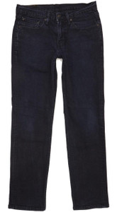 Levi's 514 Men Navy Straight Slim Stretch Jeans W31 L31 (101778)