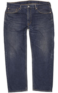 Levi's 505 Men Blue Straight Regular Jeans W39 L29 (102060)