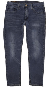 Levi's 512 Men Blue Tapered Slim Stretch Jeans W33 L28 (102107)