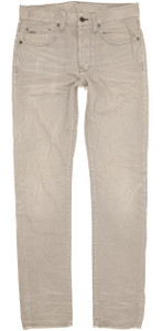 G-Star 3301 Men Grey Tapered Slim Jeans W31 L34 (102300)