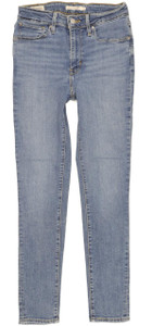 Levi's 721 Women Blue Skinny Slim Stretch Jeans W27 L29 (102658)