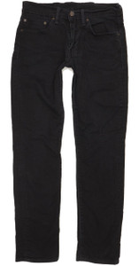 Levi's 511 Men Black Straight Slim Stretch Jeans W31 L31 (102629)