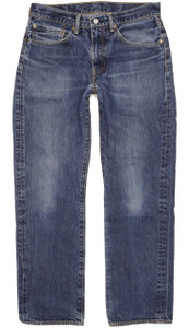 Levi's 751 Men Blue Straight Regular Jeans W33 L31 (102551)