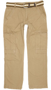 Wrangler Ross Men Beige Straight Regular Jeans W34 L34 (102806)