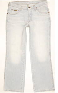 Wrangler Alaska Men Blue Straight Regular Jeans W33 L30 (103022)