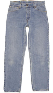 Levi's 521 Men Blue Straight Regular Jeans W32 L30 (103323)