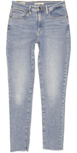 Levi's 721 Women Blue Skinny Slim Stretch Jeans W28 L28 (103607)