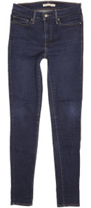 Levi's Slimming Women Blue Skinny Slim Stretch Jeans W29 L32 (103591)
