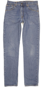 Levi's 521 Men Blue Straight Regular Jeans W32 L34 (103979)