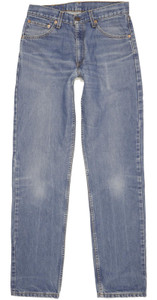 Levi's 521 Men Blue Straight Regular Jeans W31 L34 (103969)