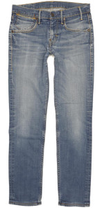 Levi's Men Blue Straight Slim Stretch Jeans W30 L30 (104015)