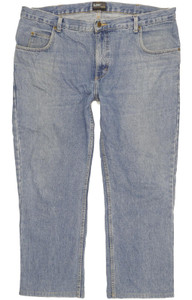 Lee Ranger Men Blue Straight Regular Jeans W42 L28 (104001)