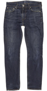 Levi's 510 Men Blue Skinny Slim Stretch Jeans W30 L30 (104099)