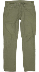 Levi's 511 Men Grey Straight Slim Stretch Jeans W33 L31 (104111)