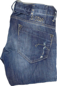 G-Star Midge Straight Regular W29 L32 Jeans in Good used condition with light mark to the left leg. Fast & Free UK Delivery. Buy with confidence from Fabb Fashion. image 1