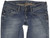 G-Star Midge Ivy Women Blue Straight Slim Jeans W29 L33 (87179)