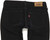 Levi's 571 Women Black Straight Slim Stretch Jeans W29 L31 (88165)