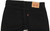 Levi's 751 Men Black Straight Regular Jeans W33 L30 (88705)