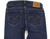 Levi's 714 Women Blue Straight Slim Stretch Jeans W25 L27 (89260)