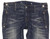 Levi's Women Blue Straight Slim Stretch Jeans W27 L29 (92759)