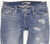Levi's 711 Women Blue Skinny Slim Stretch Jeans W25 L30 (92996)