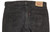 Levi's 751 Men Black Straight Regular Jeans W36 L32 (93897)