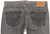 Levi's 511 Men Grey Straight Slim Stretch Jeans W34 L33 (98368)