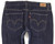 Levi's 524 Women Blue Straight Slim Stretch Jeans W28 L30 (102659)