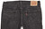 Levi's 506 Men Black Straight Regular Jeans W36 L31 (103250)