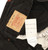 Levi's 521 Men Black Straight Regular Jeans W33 L35 (104271)