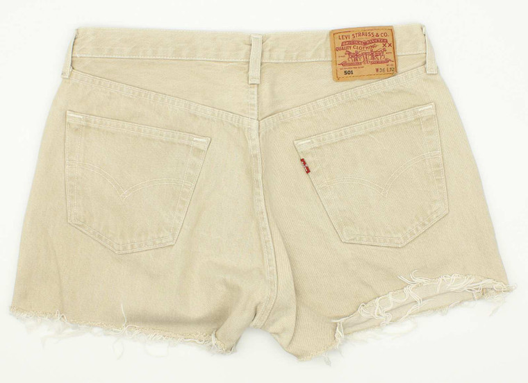 Levi's 501 Hot Pants W36 L14 Denim Shorts in Very good used condition. Fast & Free UK Delivery. Buy with confidence from Fabb Fashion. image 1