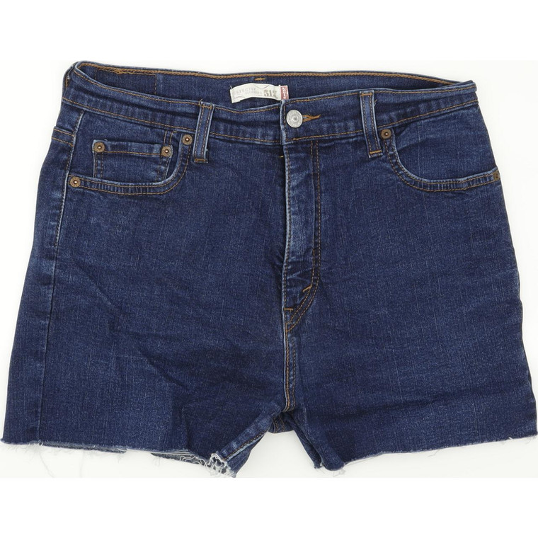 Levi's 512 Hot Pants W32 L13.5 Denim Shorts in Good used condition. Fast & Free UK Delivery. Buy with confidence from Fabb Fashion. image 1