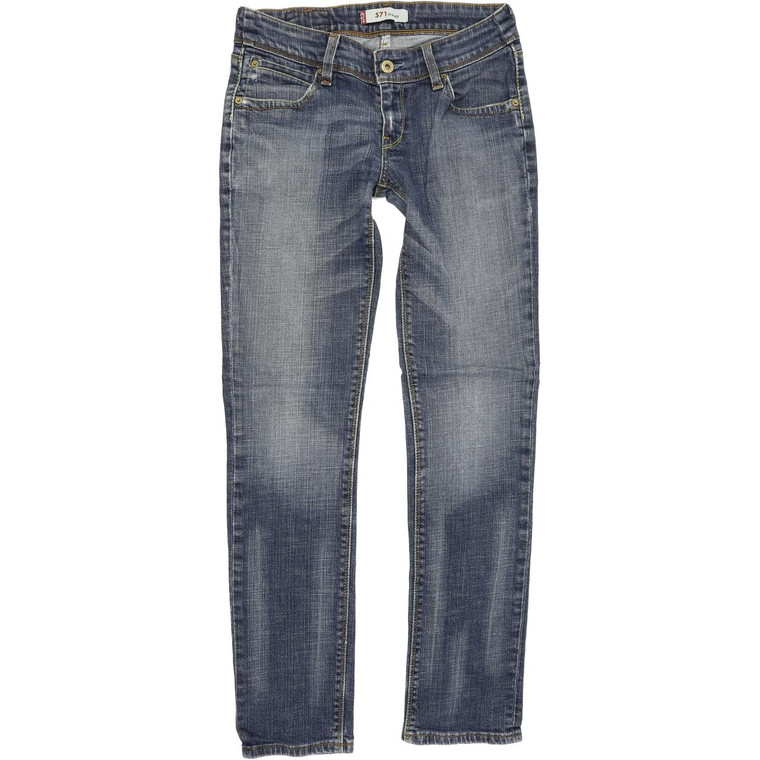 Levi's 571 Skinny Slim W29 L32 Jeans in Very good used condition. Fast & Free UK Delivery. Buy with confidence from Fabb Fashion. image 1