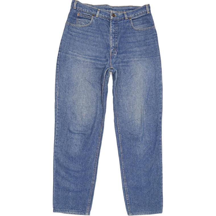 Levi's 416 Tapered Regular W35 L31 Jeans in Good used conditionPlease note the actual waist measurement is 35" and the legs have been shorteneed to 31". Fast & Free UK Delivery. Buy with confidence from Fabb Fashion. image 1