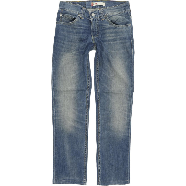Levi's 511 Straight Slim W30 L30 Jeans in Very good used conditionplease note the legs have been shortened to 30". Fast & Free UK Delivery. Buy with confidence from Fabb Fashion. image 1