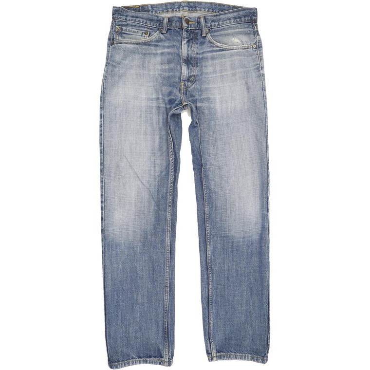 Levi's 505 Straight Regular W34 L30 Jeans in Good used conditionwith snag to the left front pocket and the actual inside leg measurement is 30". Fast & Free UK Delivery. Buy with confidence from Fabb Fashion. image 1