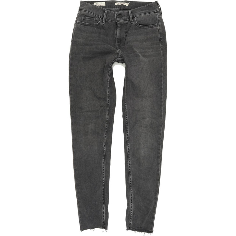 Levi's 710 Skinny Slim W28 L29 Jeans in Good used conditionplease note the legs have been shortened to 29" and left raw. Fast & Free UK Delivery. Buy with confidence from Fabb Fashion. image 1